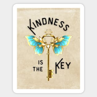 Kindness is the Key Sticker